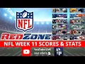 NFL RedZone Live Streaming Scoreboard NFL Week 11 Scores Stats Highlights News Analysis