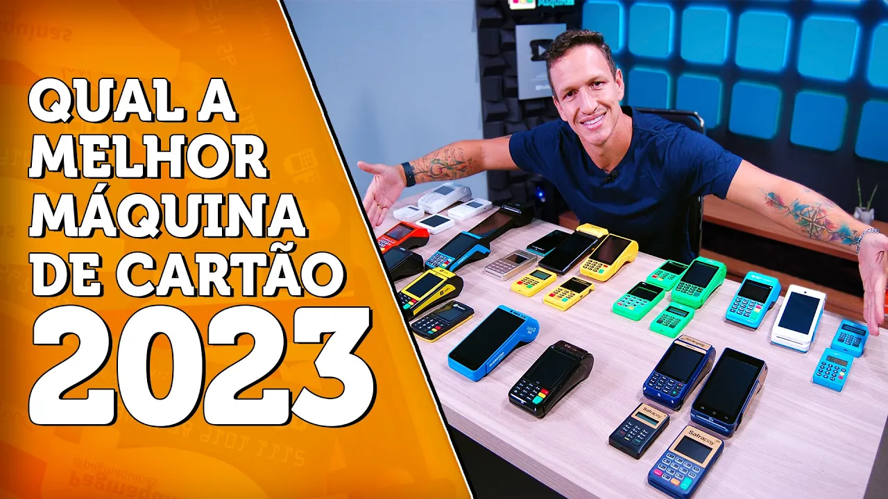Qual a MELHOR ou PIOR Máquina de Cartão em 2023 ? Comparativo COMPLETO de 15 Marcas de Máquinas