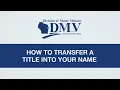 How to transfer a title into your name