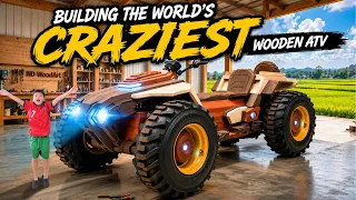 I Built a Giant Wooden Off-Road Beast
