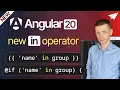 New Operator in Angular 20 for Expressions in Templates