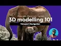 3D modelling basics MAYA - viewport navigation