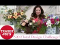 3 Designer Floral Arrangements Using Only 20 Trader Joe s Flowers Each