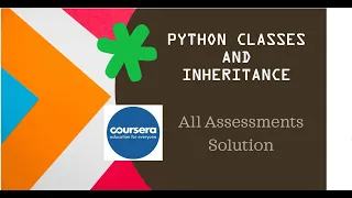 Coursera - Python Classes and Inheritance