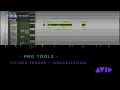 Pro Tools Organizing your session with Folder Tracks