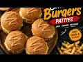 Crispy Chicken Burger Patties Juicy Tender Super Delicious