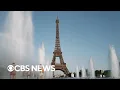 Download Lagu Record-breaking temperatures scorch Europe, close Eiffel Tower summit