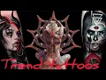 Trendy tattoos Joker Clown Scary tattoos