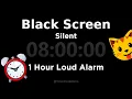 Black Screen 8 Hour Timer Silent 1 Hour Loud Alarm Sleeping and Relaxation