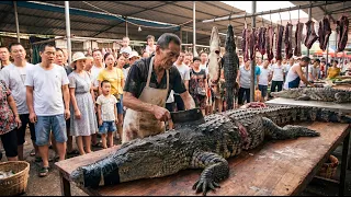 Sanzhou Market in Shunde, China: The ingredients here are unique!