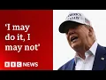 Download Lagu ‘I can’t say if US will strike Iran’, says Donald Trump | BBC News