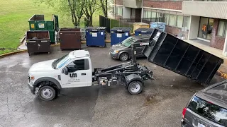 Mini LM Roll Off Garbage Truck