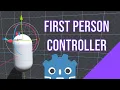 First Person Controller Tutorial - Godot 4 6