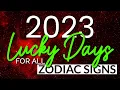 Luckiest Day Of The Year For All Zodiac Signs 2023
