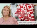 How to Make a Half-Square Triangle Surprise Quilt - Free Quilting Tutorial