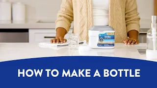 How to make a bottle with Similac powder formula