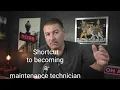 Becoming a maintenance technician