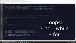 JavaScript and Real-Time Form Validation