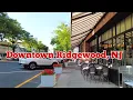 Walking in Downtown Ridgewood New Jersey USA