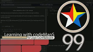 JavaScript Basic 99 Count Backwards With a For Loop FreeCodeCamp