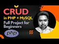 CRUD Operations in PHP Create Read Update Delete Tutorial with PHP and MySQL