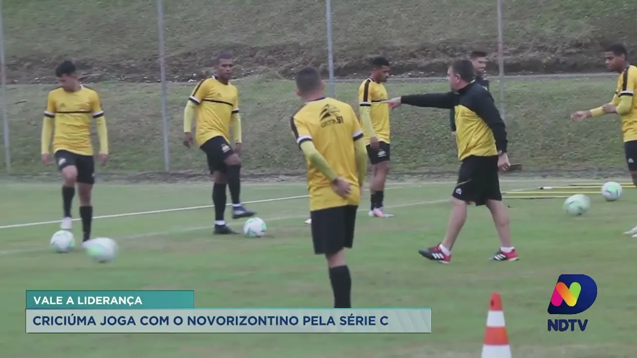 Criciúma se prepara para encarar o Novorizontino no domingo