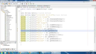 date and time function in java