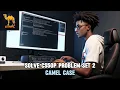 SOLVE PROBLEM SET 2 CS50 PROGRAMMING WITH PYTHON CAMEL CASE IN 2024 FREE COURSE