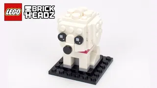 Poodle Puppy Stop Motion 40546 LEGO BrickHeadz #lego #shorts
