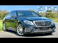 Mercedes S65 AMG V12 BiTurbo W222 REVIEW on AUTOBAHN