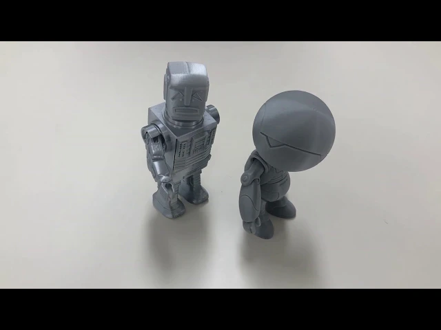 Foldable robot Marvin 2005 from Hitchhiker's Guide video thumbnail