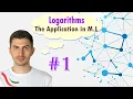 Logarithms in machine learning Data science Ma i Amirsardari - Math series Prepull Version