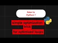 Boost Python Performance Simple Loop Optimization Trick
