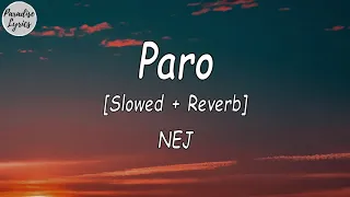 Download NEJ_ - Paro [Slowed + Reverb] (Lyrics Video) MP3
