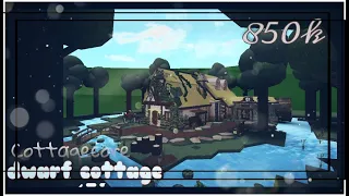 bloxburg cottagecore dwarf cottage 850k 