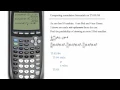 Binomial CDF Cumulative Distribution Function on TI-83 TI-84