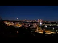 Traffic on Helix Lincoln Tunnel Sunset Time Lapse Night Lapse New York City