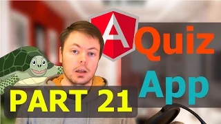 AngularJS Quiz App Tutorial - Markup and Controller Logic Results