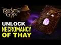 How to Unlock the Ancient Tome Book Necromancy of Thay Key Baldur s Gate 3 BG3