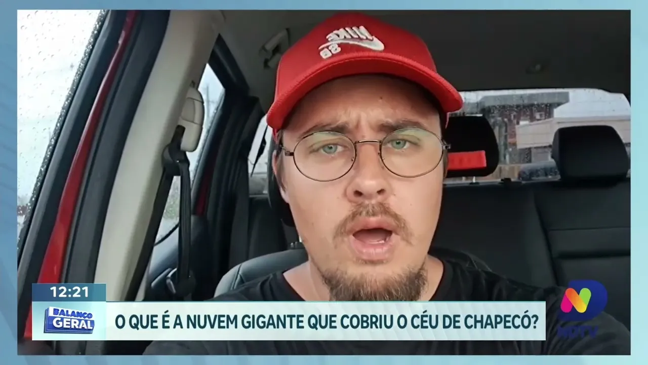 Chapecó: A Surpreendente Nuvem que Intrigou a População!