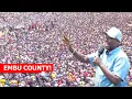 LIVE: Rigathi Gachagua Public Engagement at Sokoo, Mbeere North, Embu County!