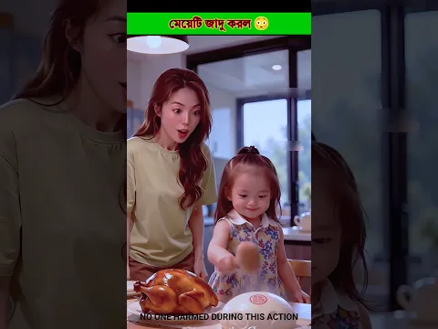 The girl did magic 😳