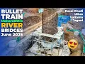 Download Lagu Bullet Train Project Work Update from Maharashtra - Bridges over Rivers and Highway | June 2025