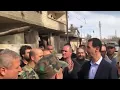 Download Lagu Bashar al-Assad visits Syrian army in Eastern Ghouta: \