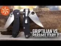 Benchmade Griptilian Vs Spyderco Paramilitary 2 Featuring the Hogue EX03 At KnifeCenter