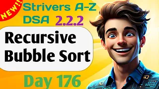Recursive Bubble Sort Striver A2Z DSA Crack MAANG TCS Infosys