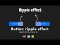 Button ripple effect on click using CSS JavaScript