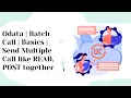 Odata Batch Call Basics Send Multiple Call like READ POST together