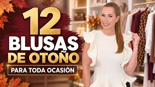 BLUSAS EN TENDENCIA OTOÑO 2026: 12 ESTILOS QUE NO TE PUEDEN FALTAR