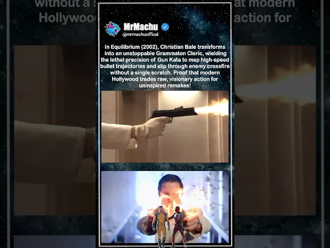 Deadliest Gun Fight in sci -fi History #equilibrium #shorts